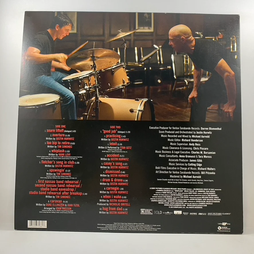 Various – Whiplash (Original Motion Picture Soundtrack) LP USED Vinyl VG+/NM - Image 2