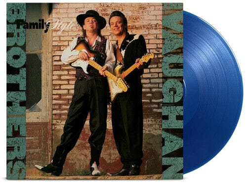 Vaughan Brothers - Family Style LP NEW BLUE VINYL