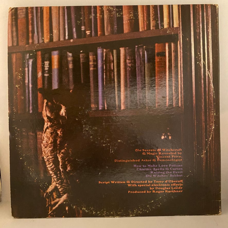 Vincent Price – Witchcraft - Magic: An Adventure In Demonology 2LP USED VG+/VG 1969 Pressing - Image 2