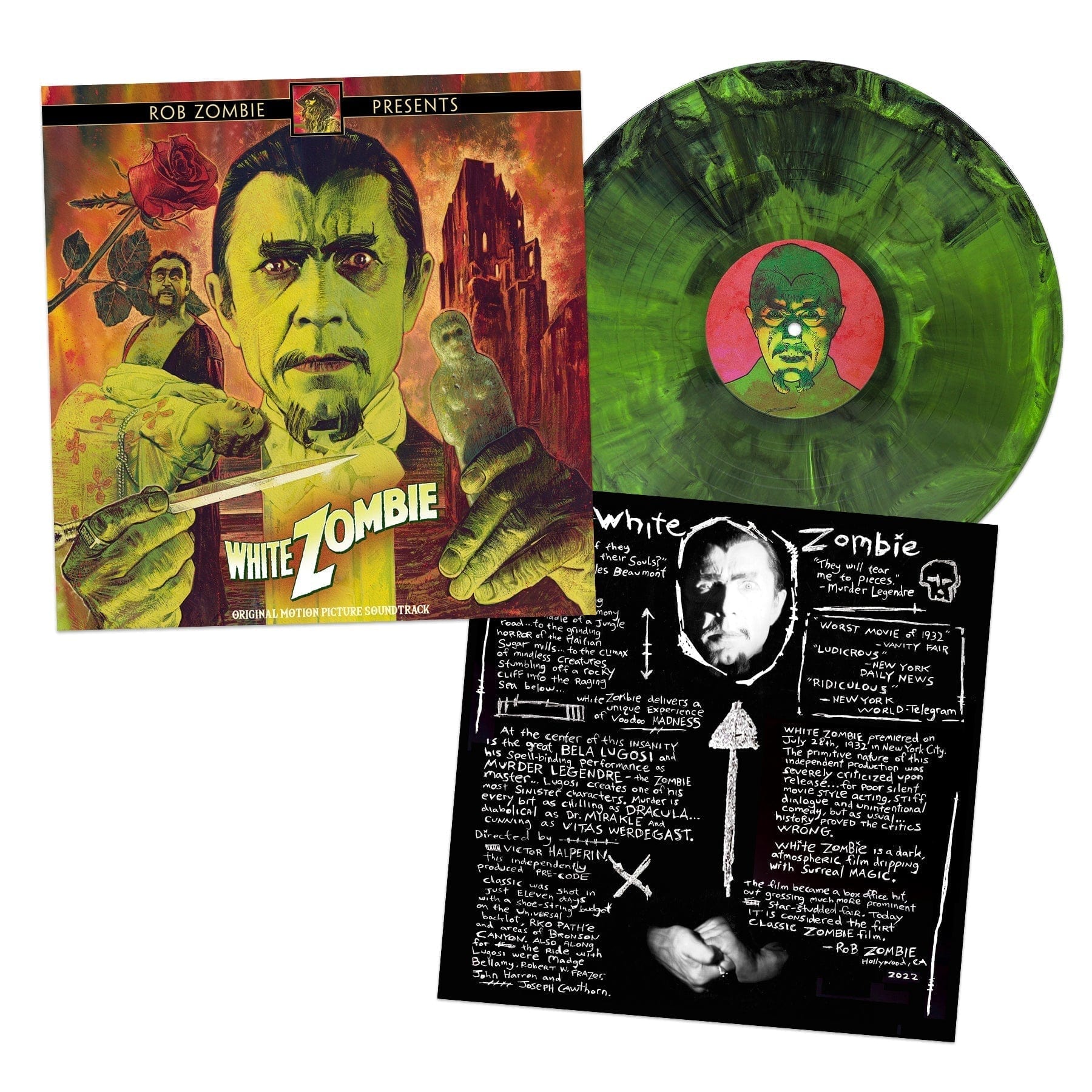 White Zombie OST LP NEW