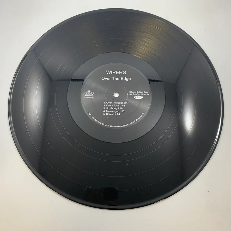 Wipers – Over The Edge LP USED Vinyl VG+/VG+ - Image 3