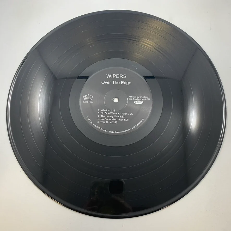 Wipers – Over The Edge LP USED Vinyl VG+/VG+ - Image 4