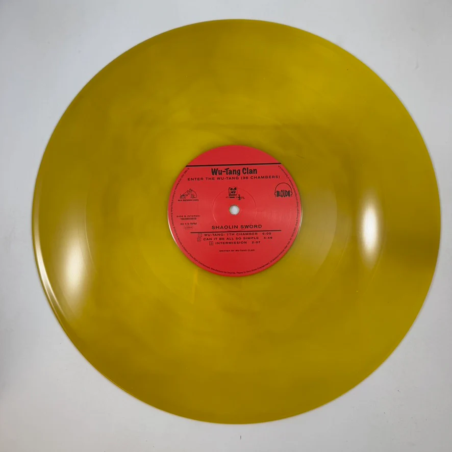 Wu-Tang Clan – Enter The Wu-Tang (36 Chambers) LP USED Vinyl NM/NM Color Vinyl - Image 6