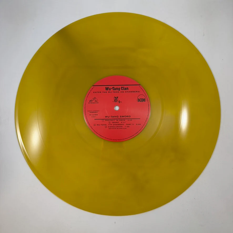 Wu-Tang Clan – Enter The Wu-Tang (36 Chambers) LP USED Vinyl NM/NM Color Vinyl - Image 8