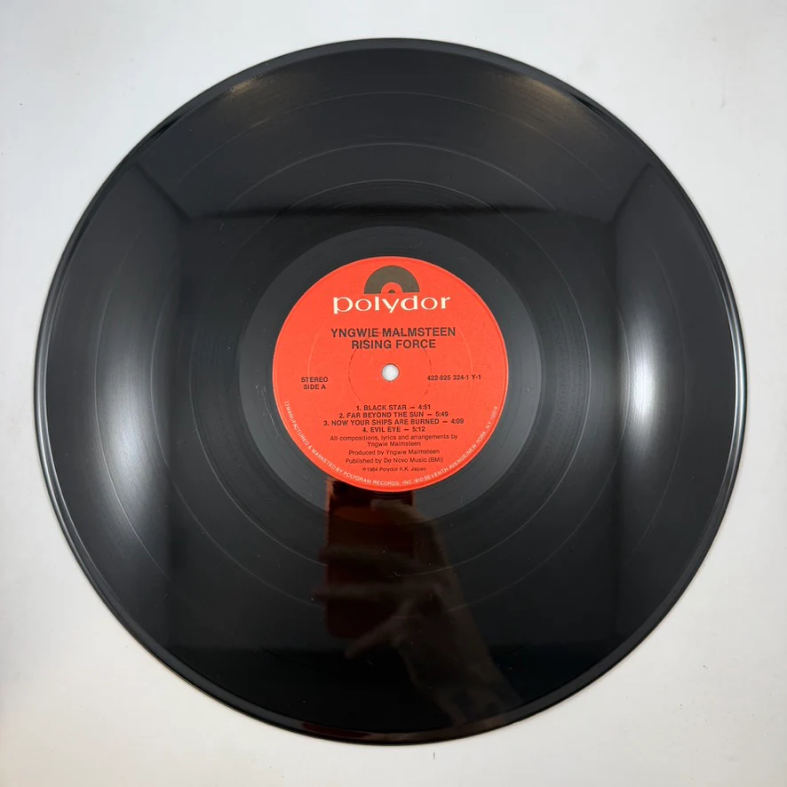 Yngwie J. Malmsteen – Rising Force LP USED Vinyl NM/NM - Image 3