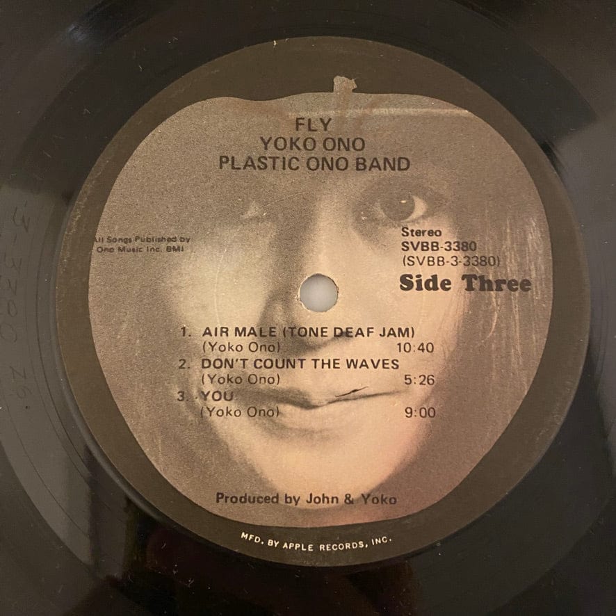 Yoko Ono – Fly 2LP USED VG+/VG++ Original Pressing - Image 6