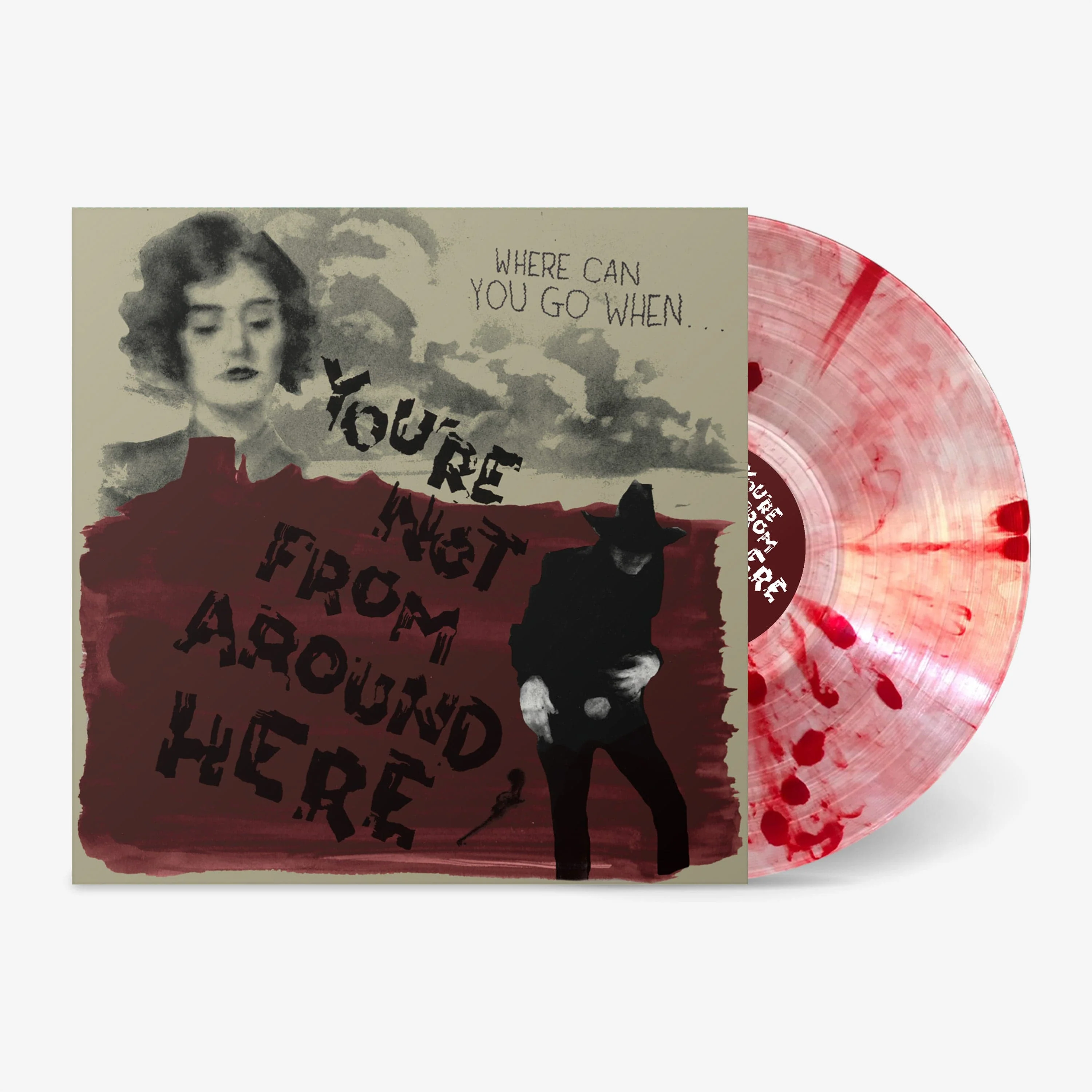 You're Not From Around Here LP NEW COLOR VINYL